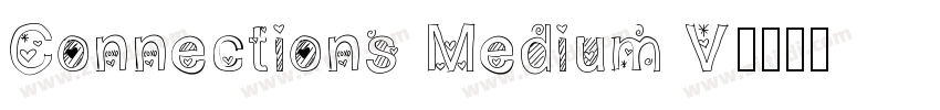 Connections Medium V字体转换
